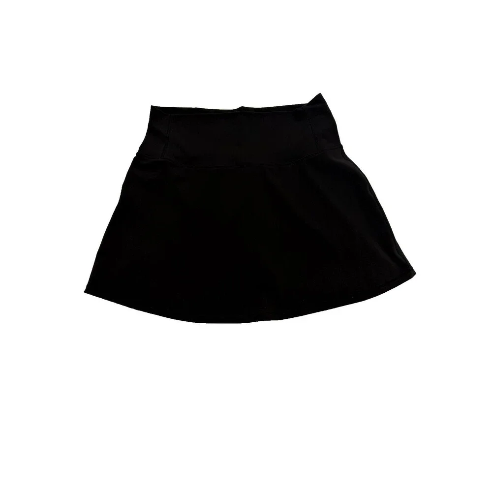 Vuori Womens Volley Skirt Skort XS Black Athletic Tennis Activewear Built-In Sho - Picture 5 of 7